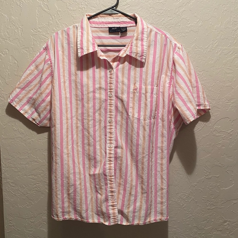 PLUS BUTTON FRONT SHIRT